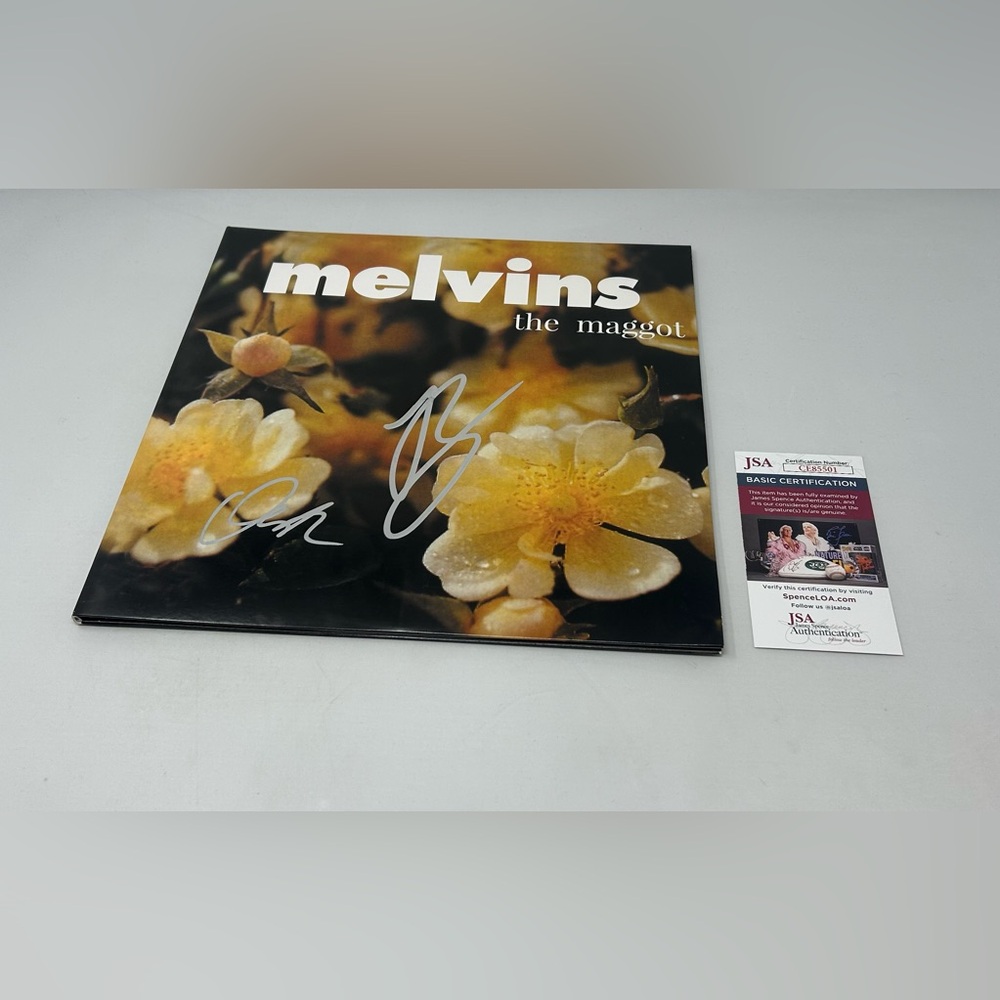 Melvins signed The Bootlicker Album JSA COA
